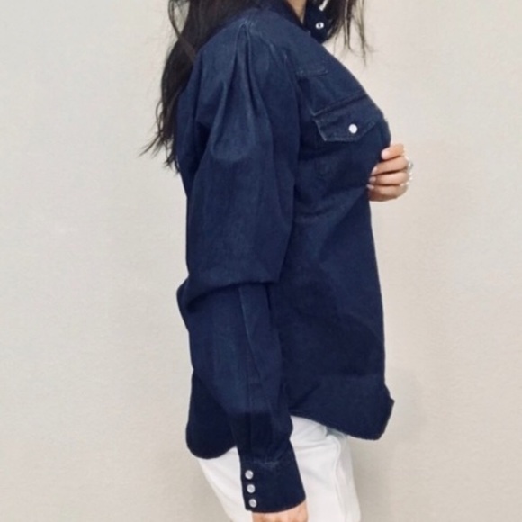 Denim button up shirt - Picture 2 of 8